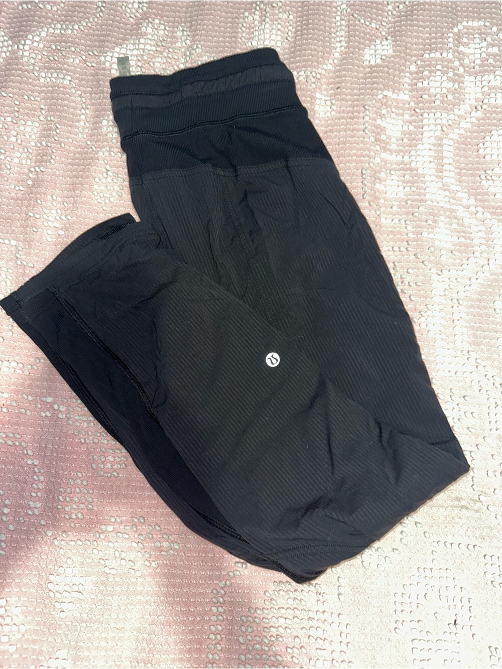 lululemon athletica Women’s Black High-Rise Joggers